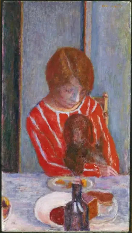 Vrouw met hond - Pierre Bonnard