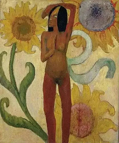 Vrouw uit het Caribisch gebied - Paul Gauguin