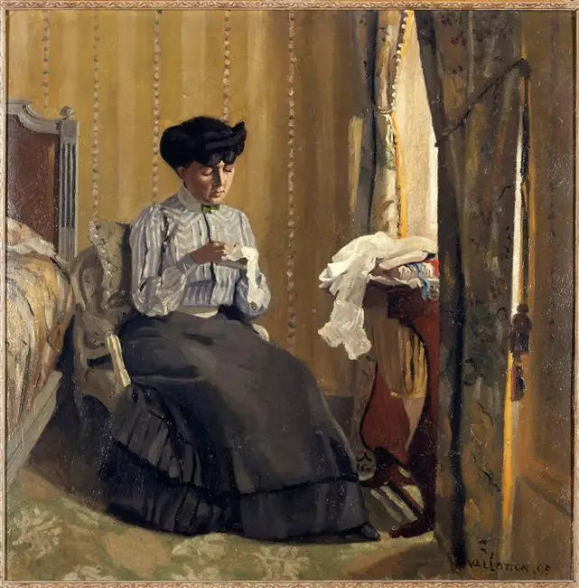 Neefvrouw in een interieur - Félix Vallotton

Source:
Femme cousine dans un intérieur - Félix Vallotton