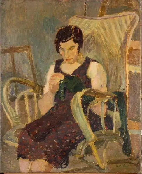 Vrouwelijke nicht - Édouard Vuillard