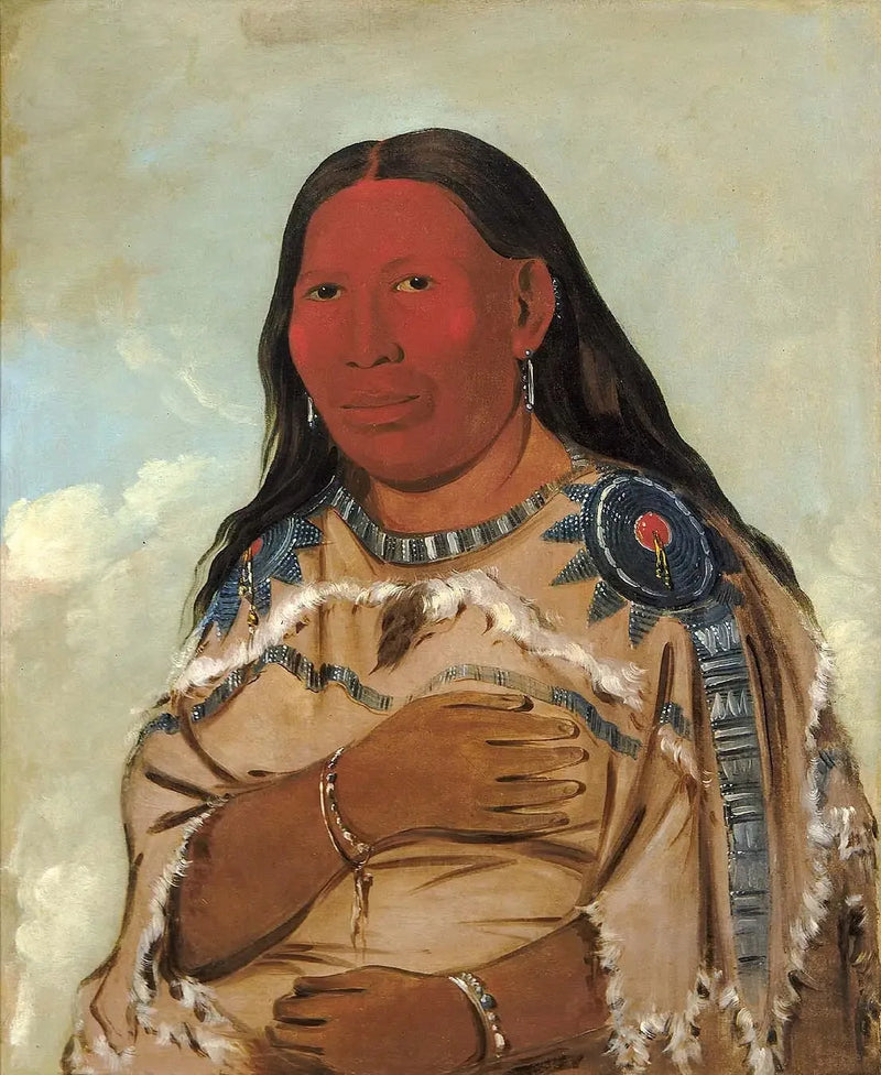 Vrouw met twee kraaien - George Catlin

Source:
Femme de deux corbeaux - George Catlin