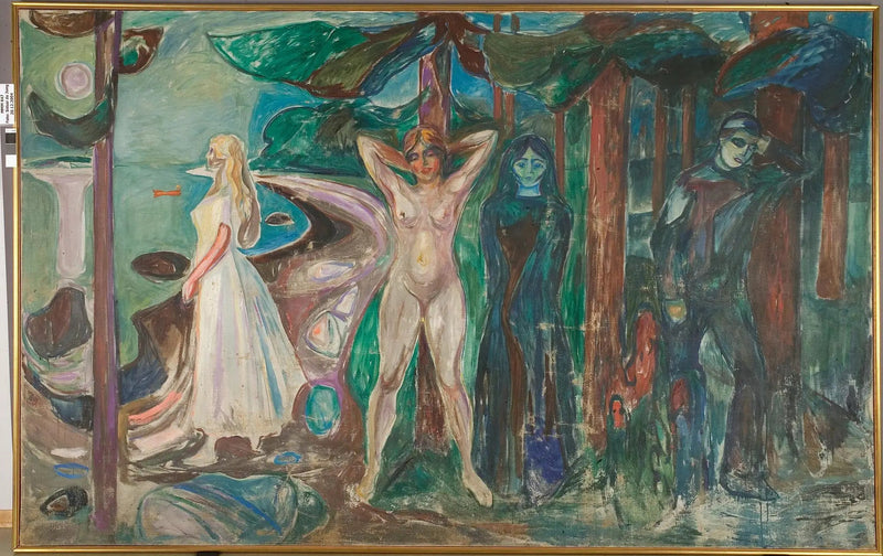 Vrouw - Edvard Munch