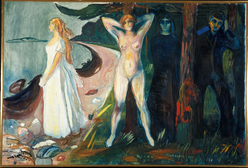 Vrouw - Edvard Munch