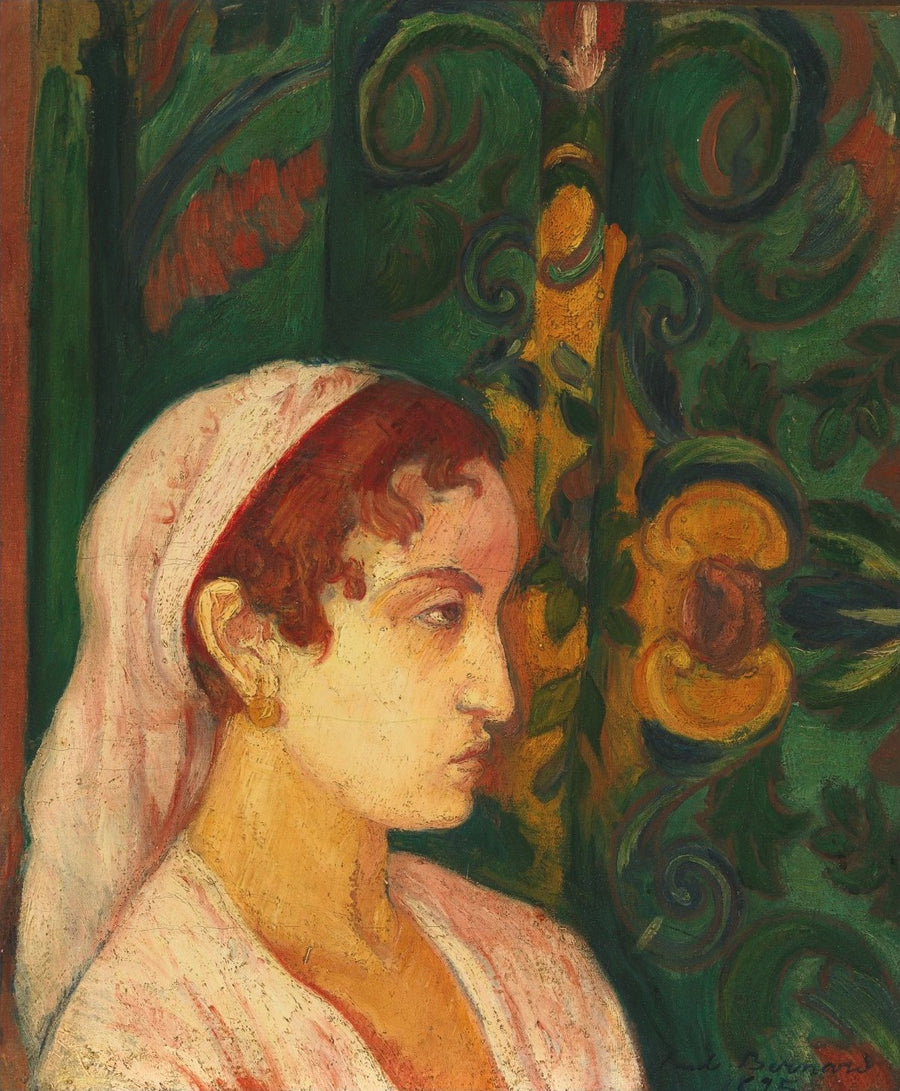 Vrouw in profiel - Émile Bernard