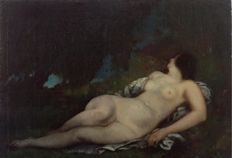 Verleidelijke vrouw - Gustave Courbet