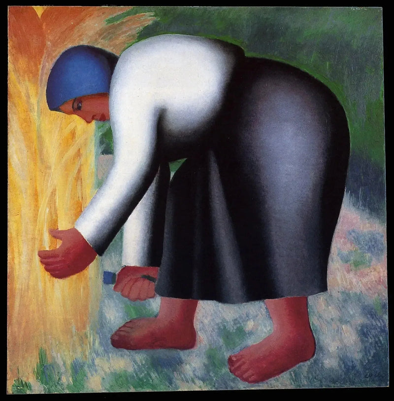 Vrouw Graaier II - Kazimir Malevich