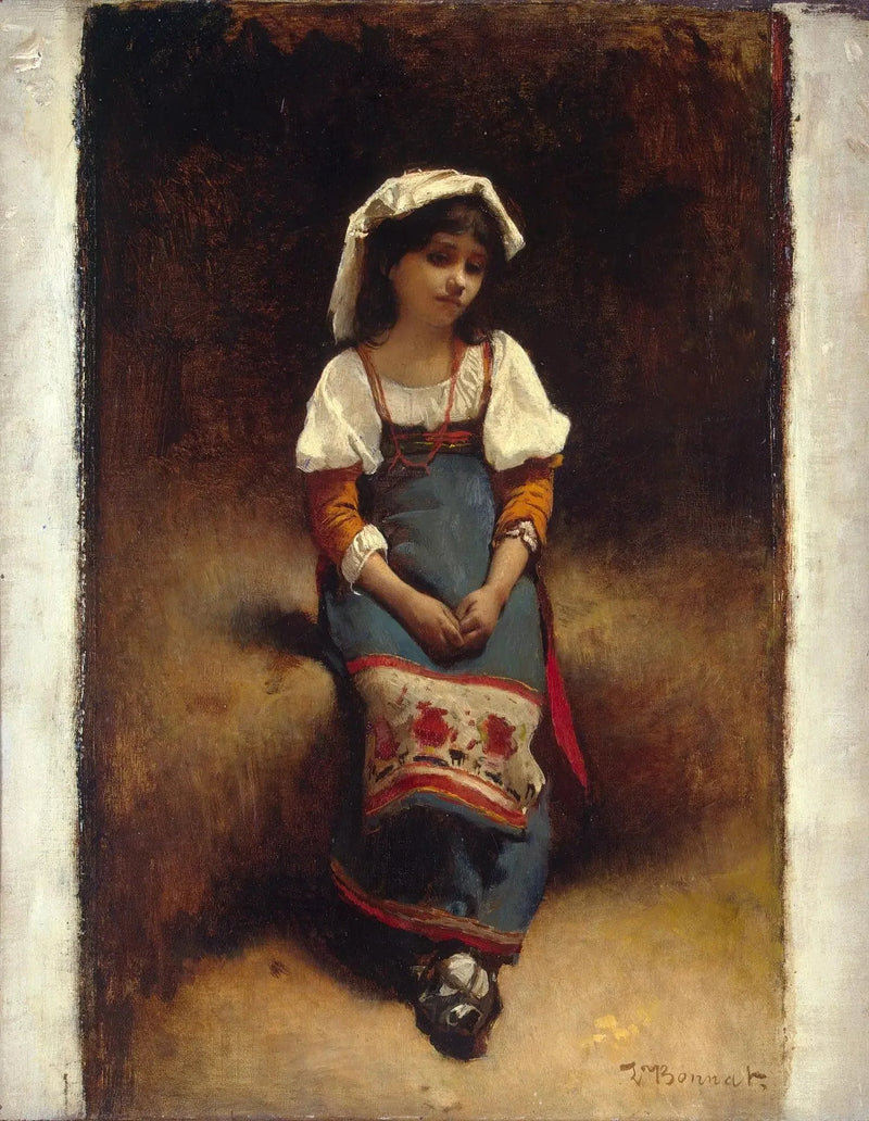Italiaanse vrouw - Léon Bonnat