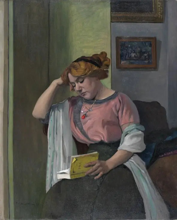 Vrouw die leest in een interieur - Félix Vallotton

Source:
Femme lisant dans un intérieur - Félix Vallotton