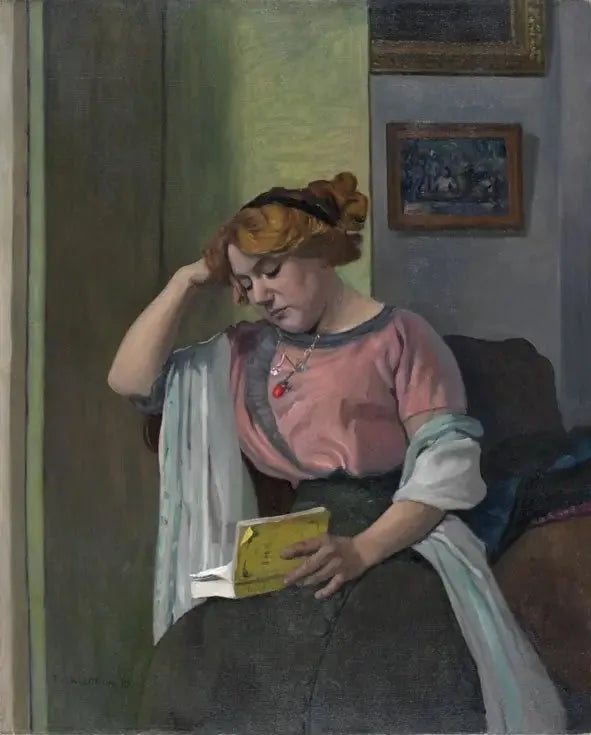 Vrouw die leest in een interieur - Félix Vallotton

Source:
Femme lisant dans un intérieur - Félix Vallotton