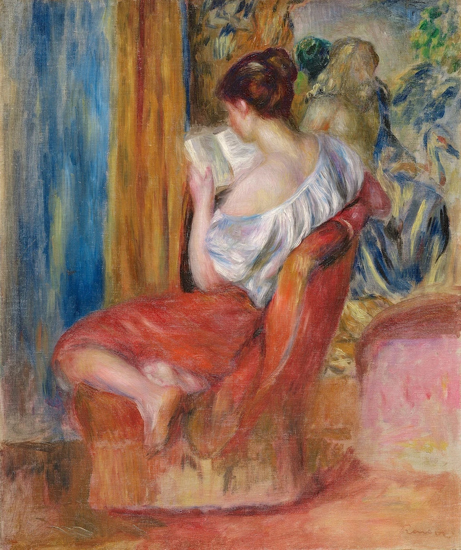 Vrouw die leest - Pierre-Auguste Renoir