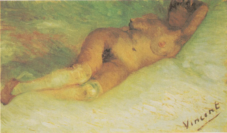 Naakte vrouw liggend - Vincent van Gogh