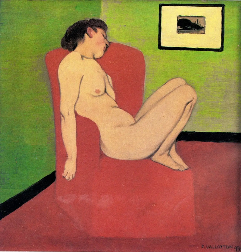Naakte vrouw zittend in een fauteuil - Félix Vallotton

Source:
Femme nue assise dans un fauteuil - Félix Vallotton