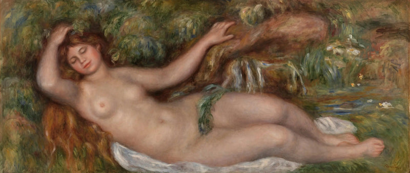 Naakte vrouw liggend - Pierre-Auguste Renoir