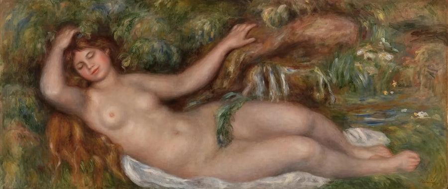 Naakte vrouw liggend - Pierre-Auguste Renoir