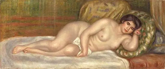 Naakte vrouw liggend - Pierre-Auguste Renoir
