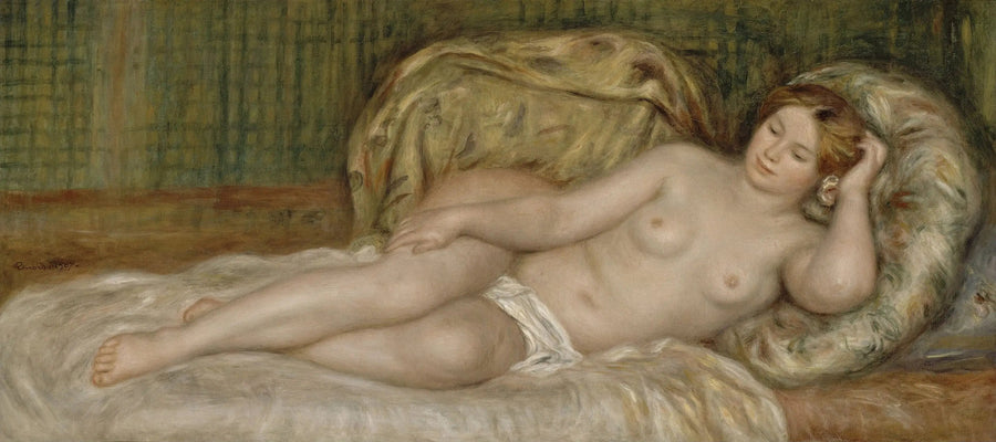 Naakte vrouw (slapend) - Pierre-Auguste Renoir