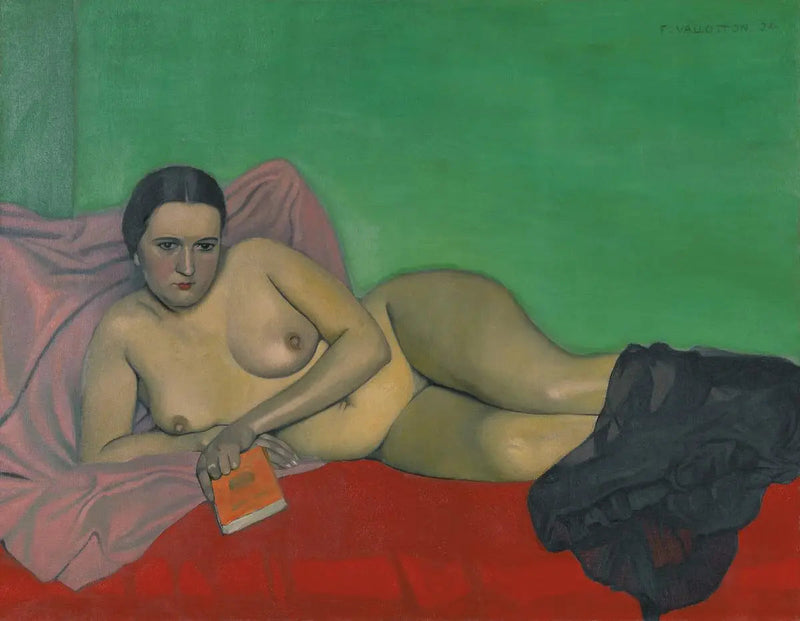 Naakte vrouw die een boek vasthoudt - Félix Vallotton

Source:
Femme nue tenant un livre - Félix Vallotton