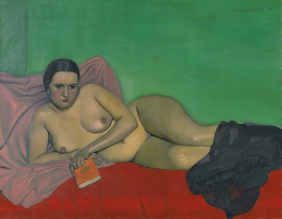 Naakte vrouw die een boek vasthoudt - Félix Vallotton

Source:
Femme nue tenant un livre - Félix Vallotton