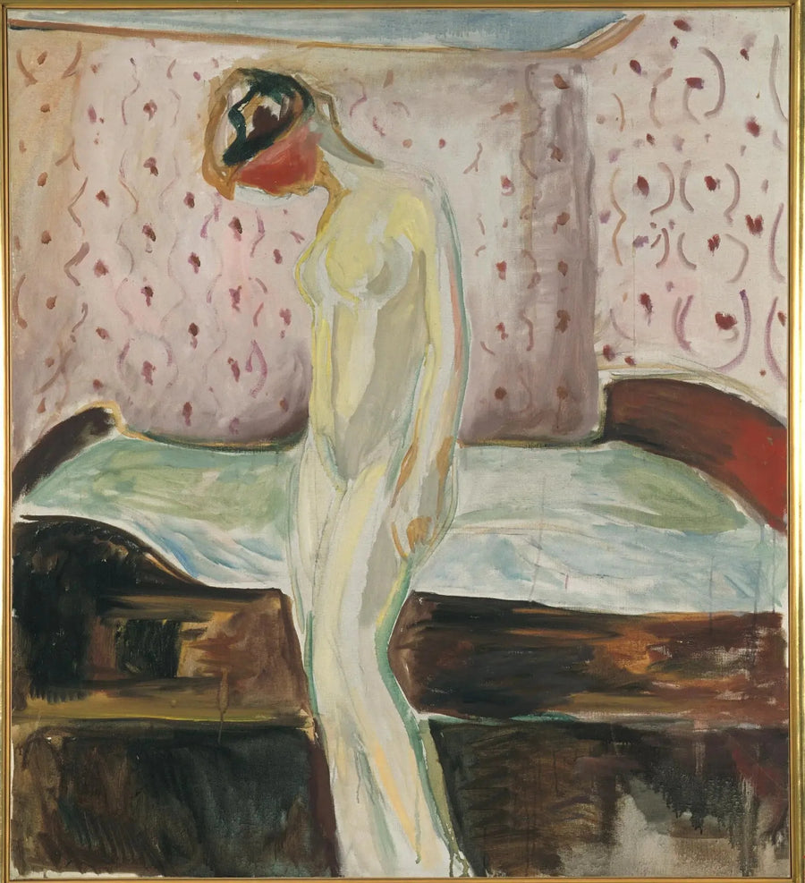Vrouw die huilt - Edvard Munch