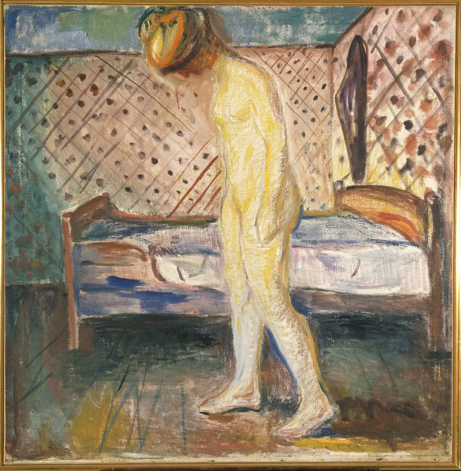 Vrouw die huilt - Edvard Munch