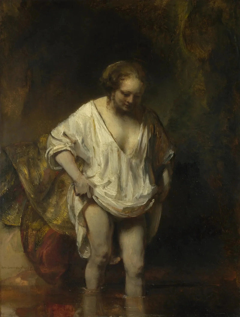 Badende vrouw - Rembrandt
