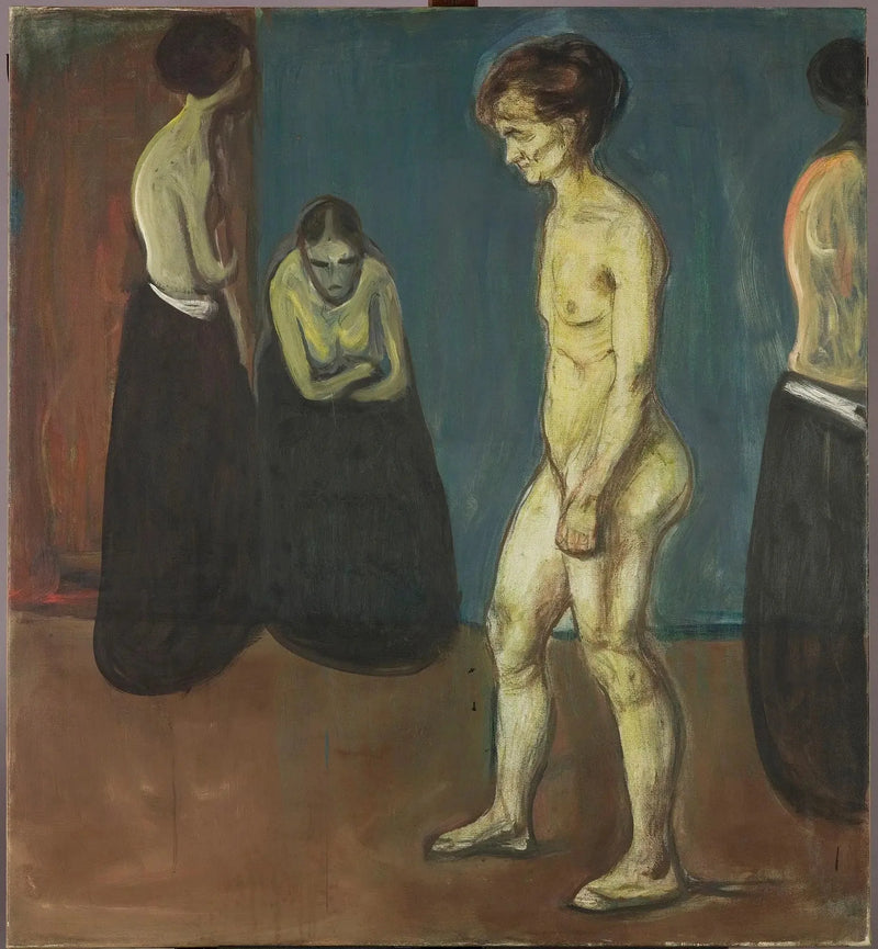 Vrouwen in het ziekenhuis - Edvard Munch