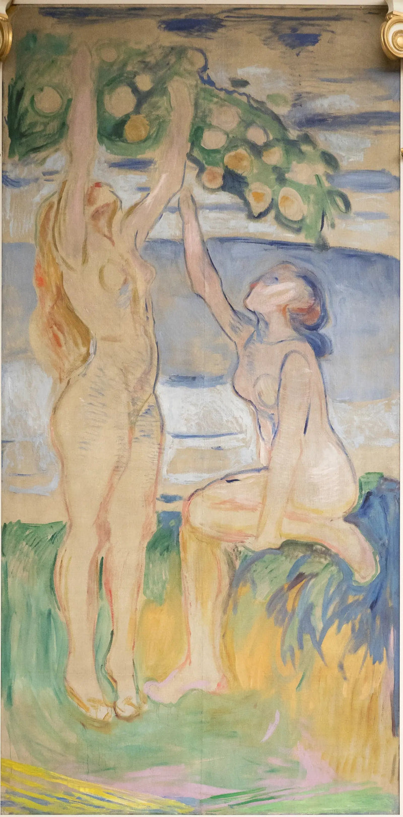 Vrouwen aan de oogst - Edvard Munch