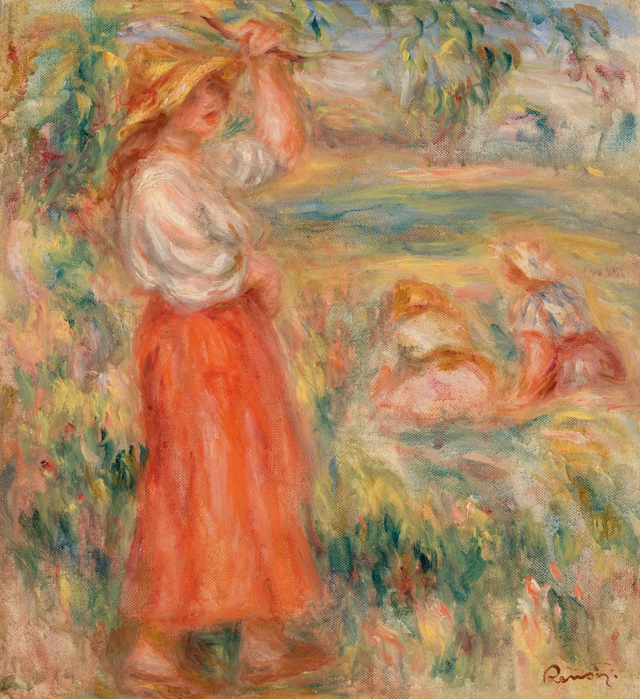 Vrouwen op het veld - Pierre-Auguste Renoir