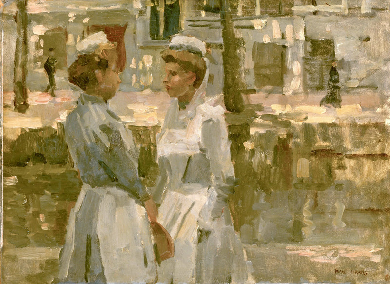 Schoonmaaksters van Amsterdam - Isaac Israëls