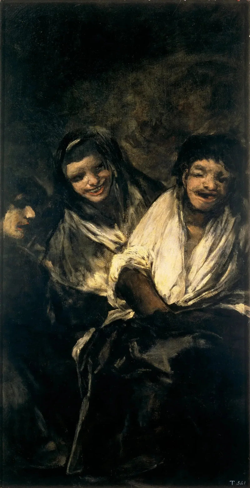 Lachende vrouwen - Francisco de Goya