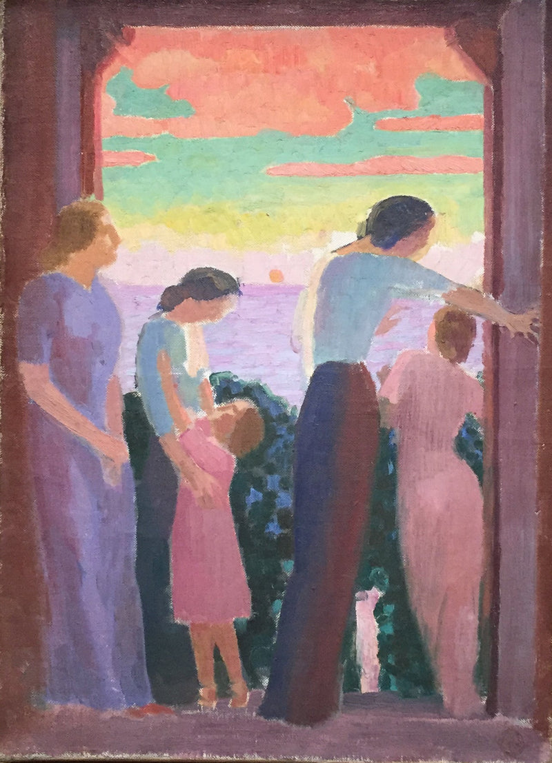 Vrouwen op het balkon - Maurice Denis