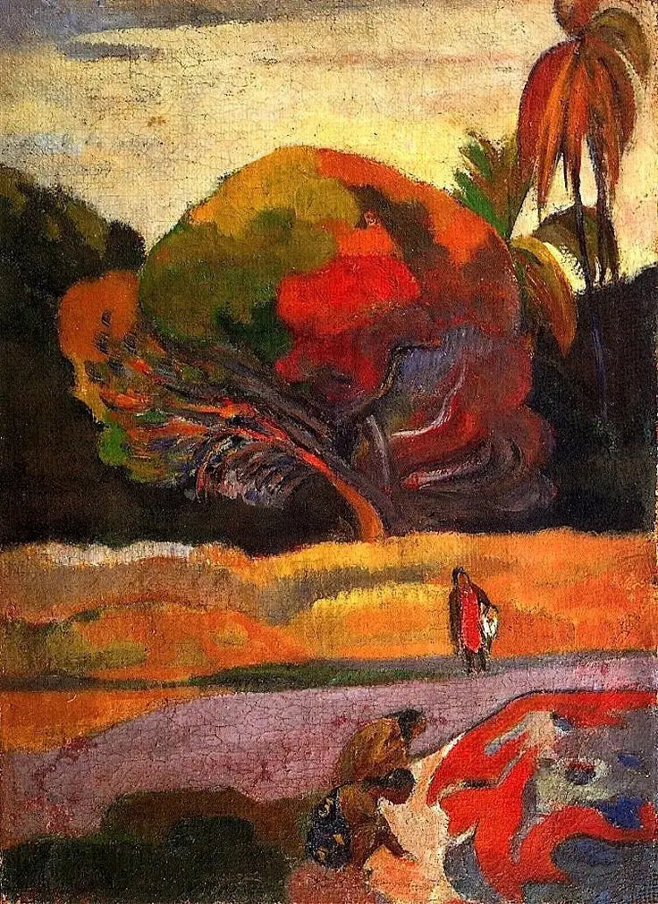 Tahitiaanse vrouwen aan de oever van de rivier - Paul Gauguin