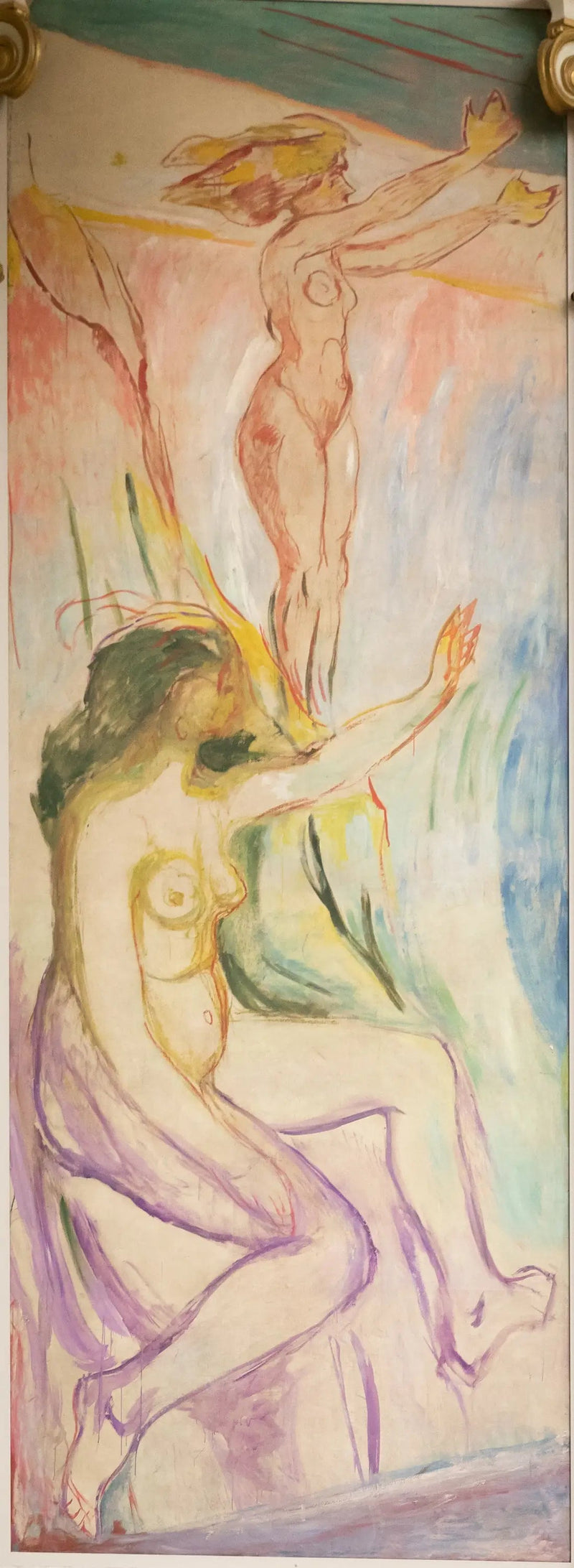 Vrouwen gekeerd naar de zon - Edvard Munch