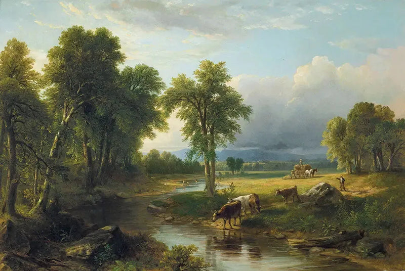 Fenusage - Asher Brown Durand

Source:
Fenaison - Asher Brown Durand