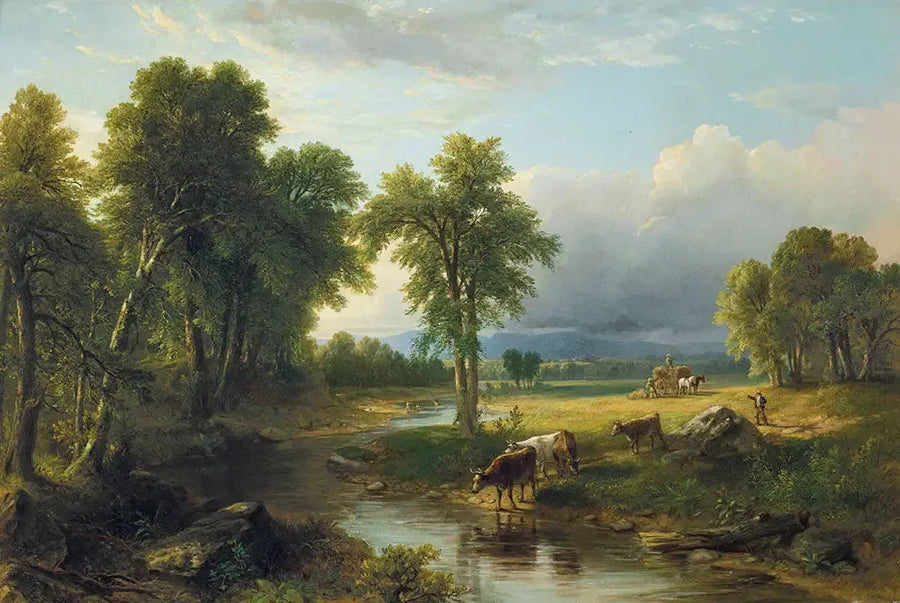 Fenusage - Asher Brown Durand

Source:
Fenaison - Asher Brown Durand