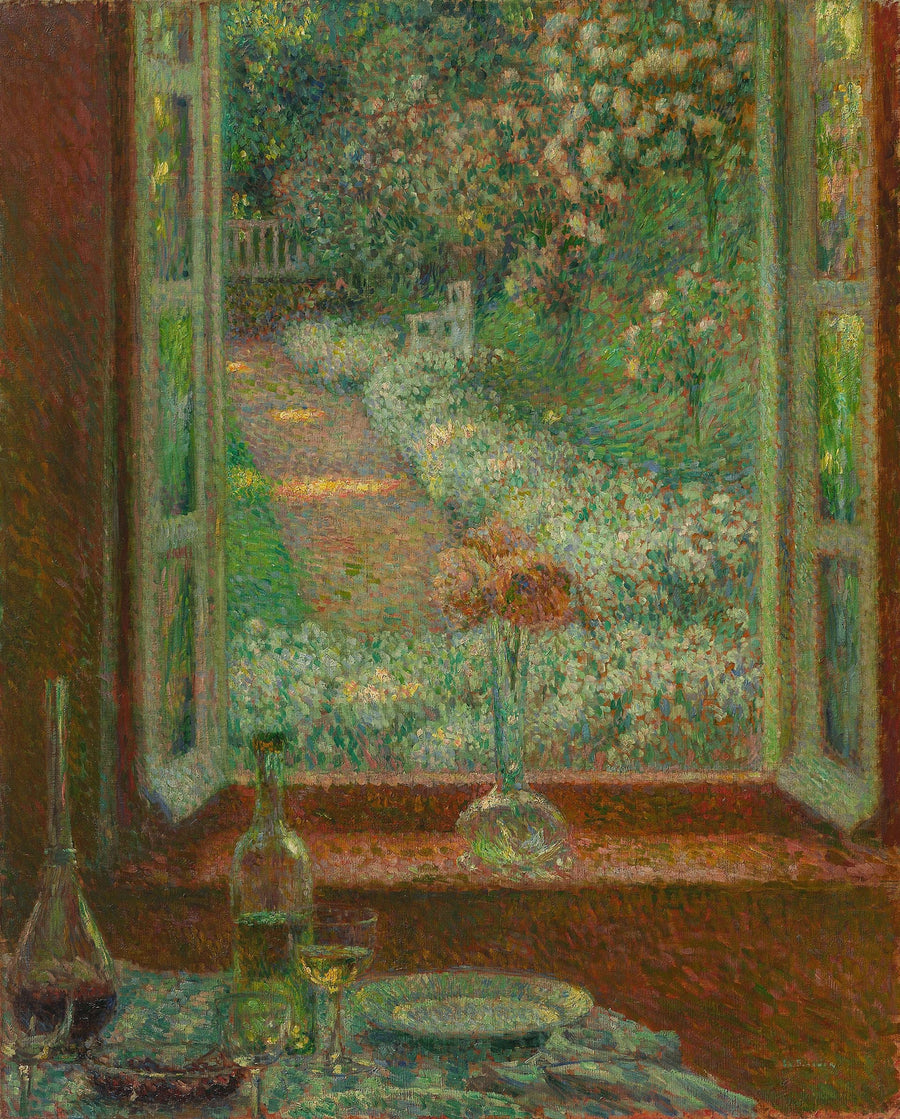 Raam met oogjes, Gerberoy - Henri Le Sidaner