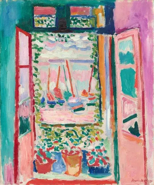 Open venster, Collioure - Henri Matisse