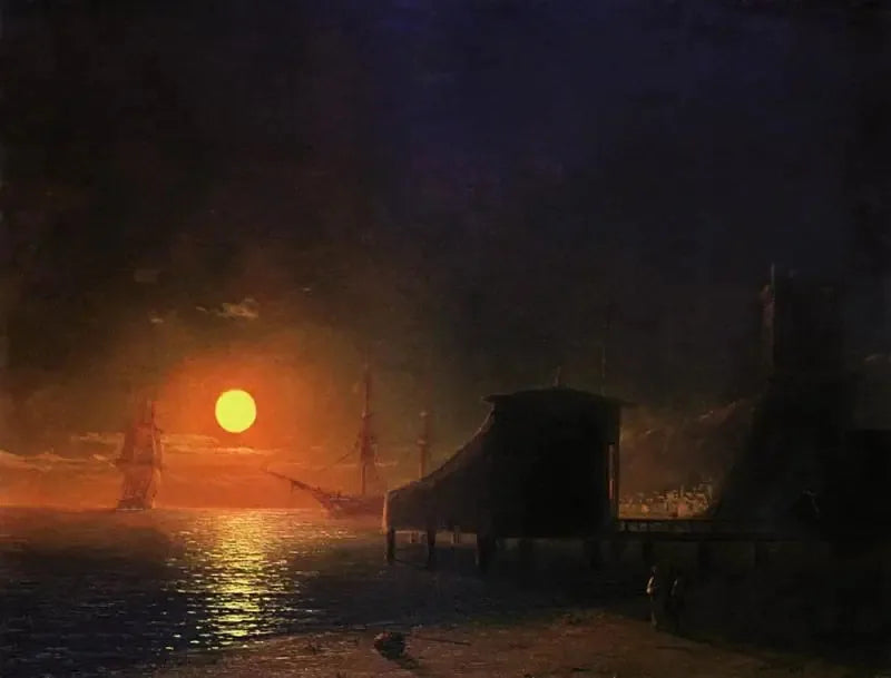 Feodosia. Maannacht - Ivan Aïvazovski

Source:
Feodosia. Nuit de lune - Ivan Aïvazovski