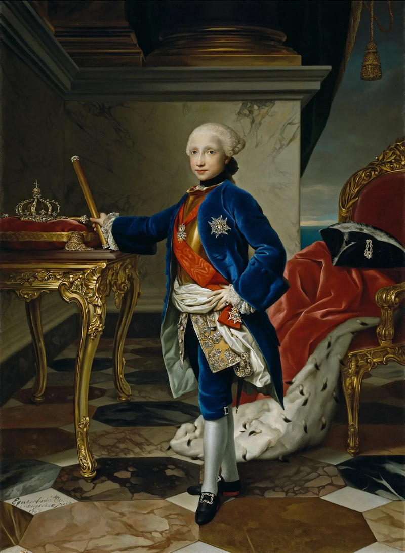 Ferdinand IV, koning van Napels - Anton Raphael Mengs