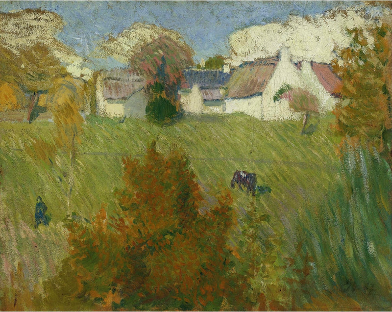 Boerderij in Pont-Aven - Émile Bernard