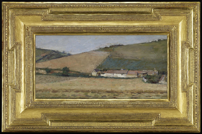 Boerderij midden in de heuvels, Giverny - Theodore Robinson