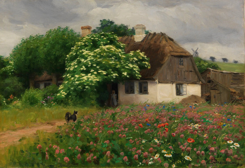 Boerderij met weidebloemen - H. A. Brendekilde

Source:
Ferme avec des fleurs des prés - H. A. Brendekilde