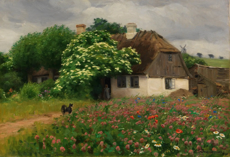 Boerderij met weidebloemen - H. A. Brendekilde

Source:
Ferme avec des fleurs des prés - H. A. Brendekilde