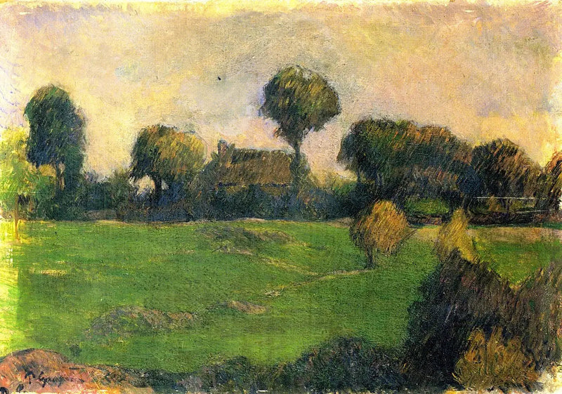 Boerderij in Bretagne I - Paul Gauguin