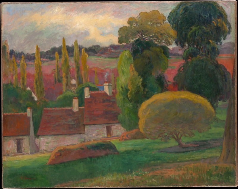 Boerderij in Bretagne I - Paul Gauguin