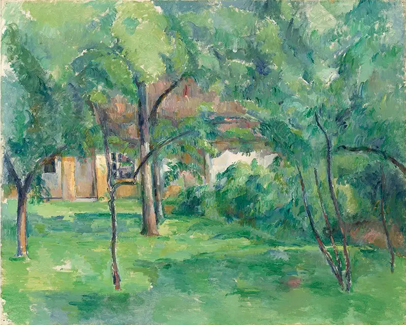 Boerderij in Normandië, zomer (Hattenville) - Paul Cézanne