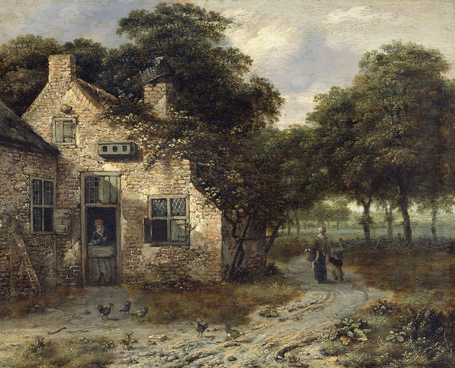 Une ferme - Jan Wijnants