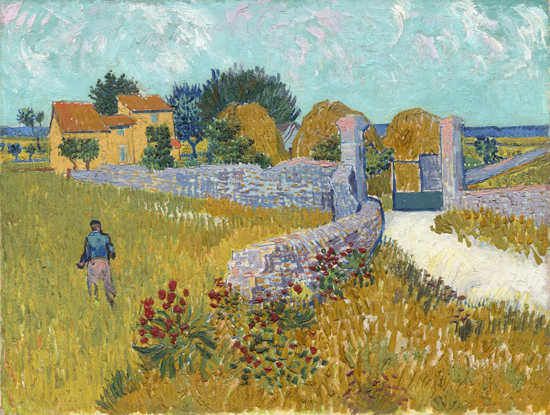 Boerderij in de Provence - Vincent van Gogh