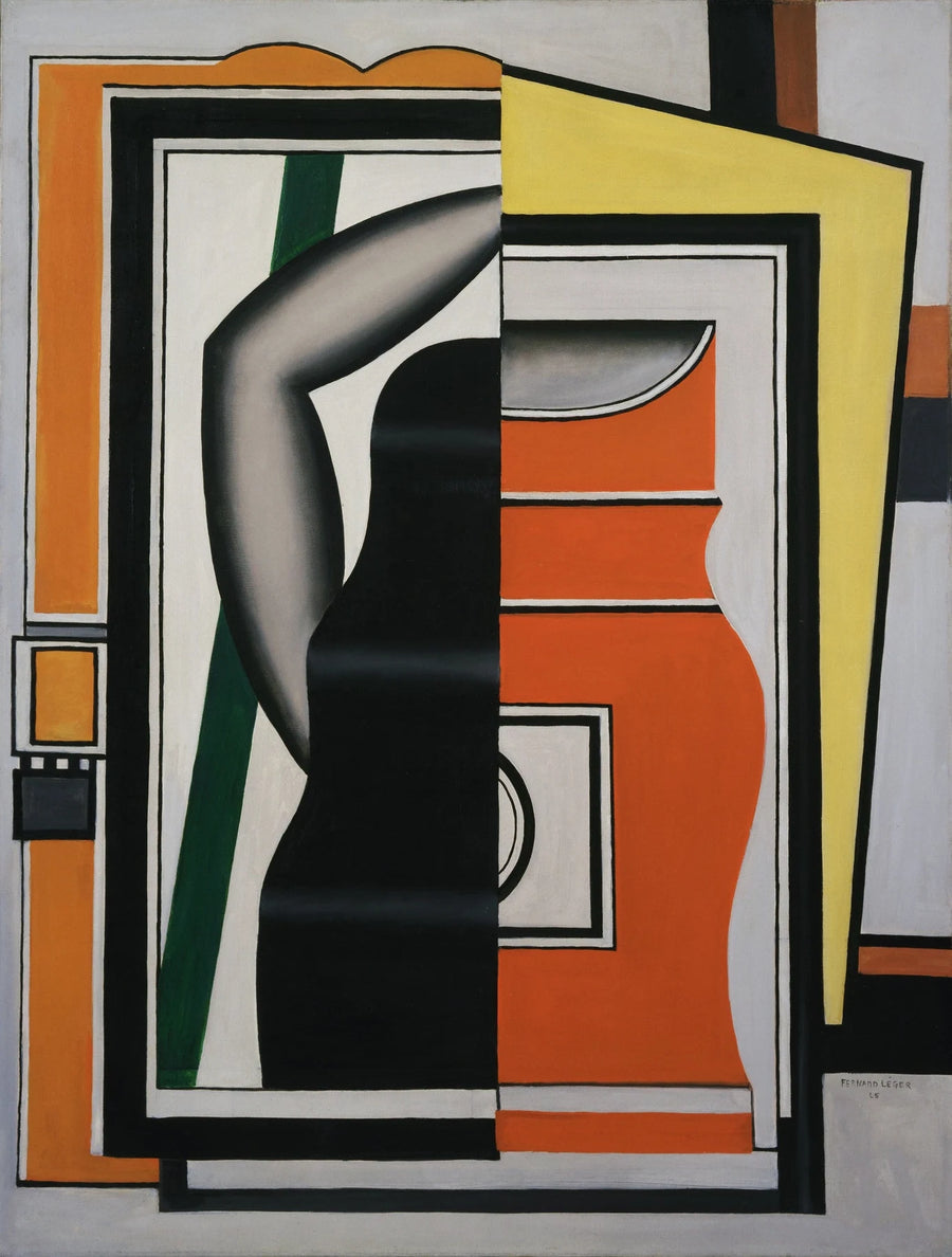Le Miroir, peinture de Fernand Léger