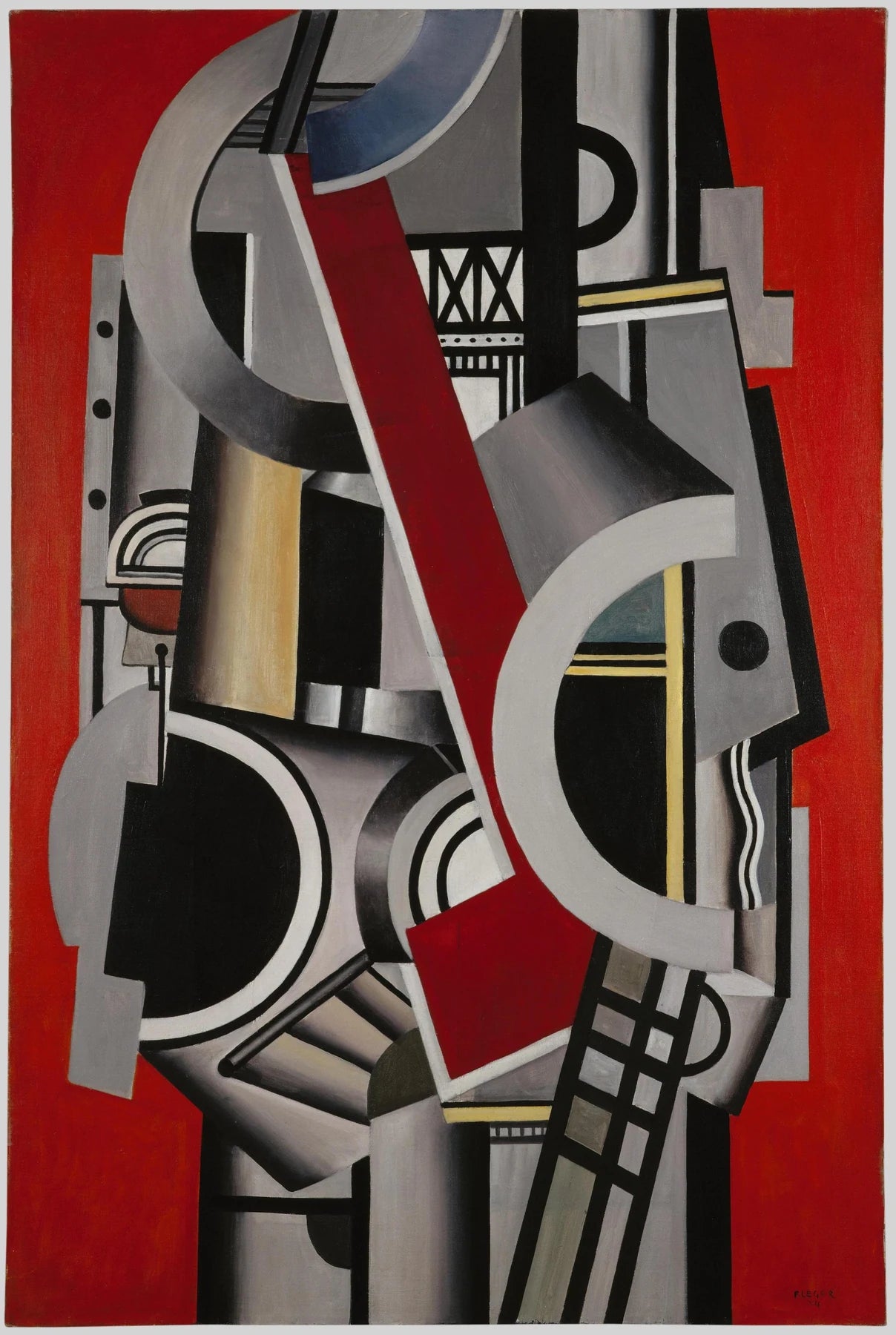 Élément mécanique, peinture de Fernand Léger